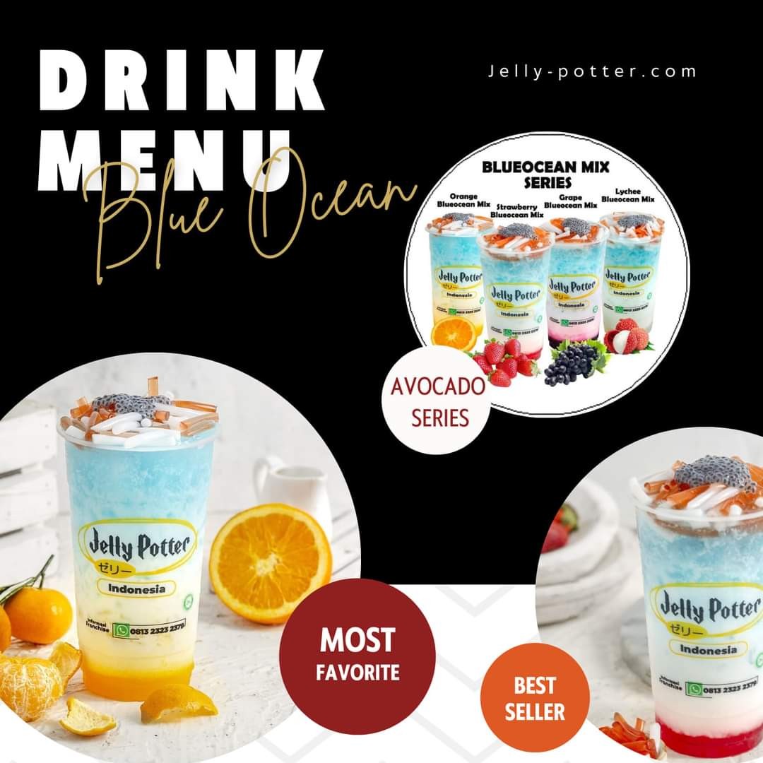 Jelly Potter Ocean Blue Series
