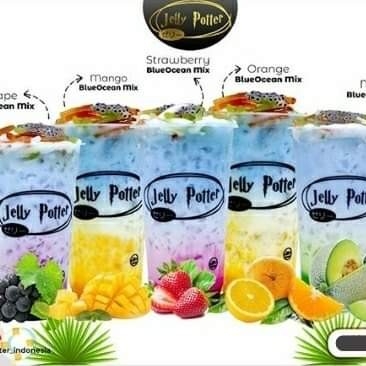 Jelly Potter Strobery Blue Ocean Mix