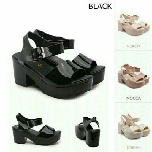Jelly Shoes Hak Kuda