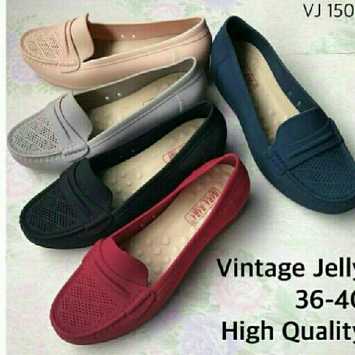 Jelly Shoes Kotak Bara Bara 