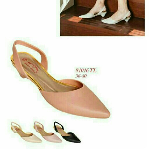 Jelly Shoes Lancip Tali