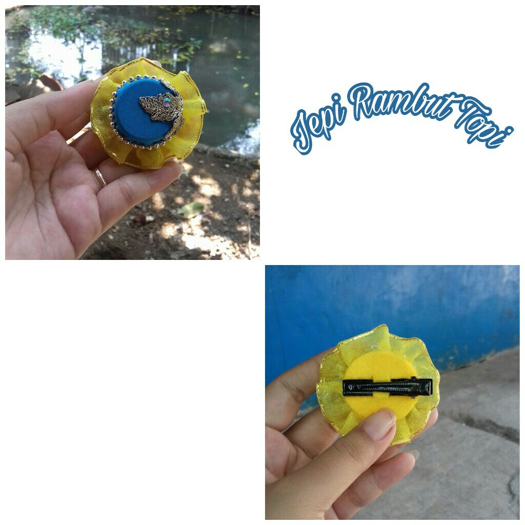 Jepit Rambut Model Topi