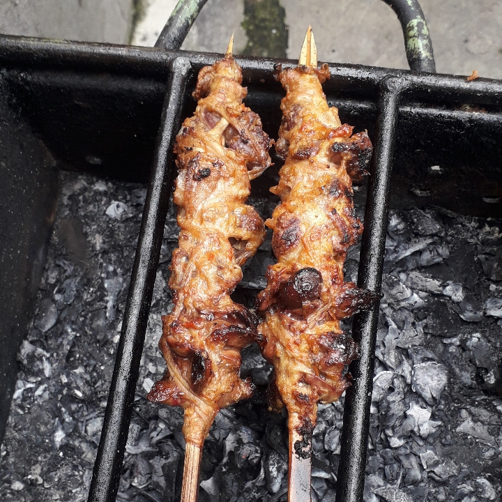 Jeroan Bakar Ayam Kampung