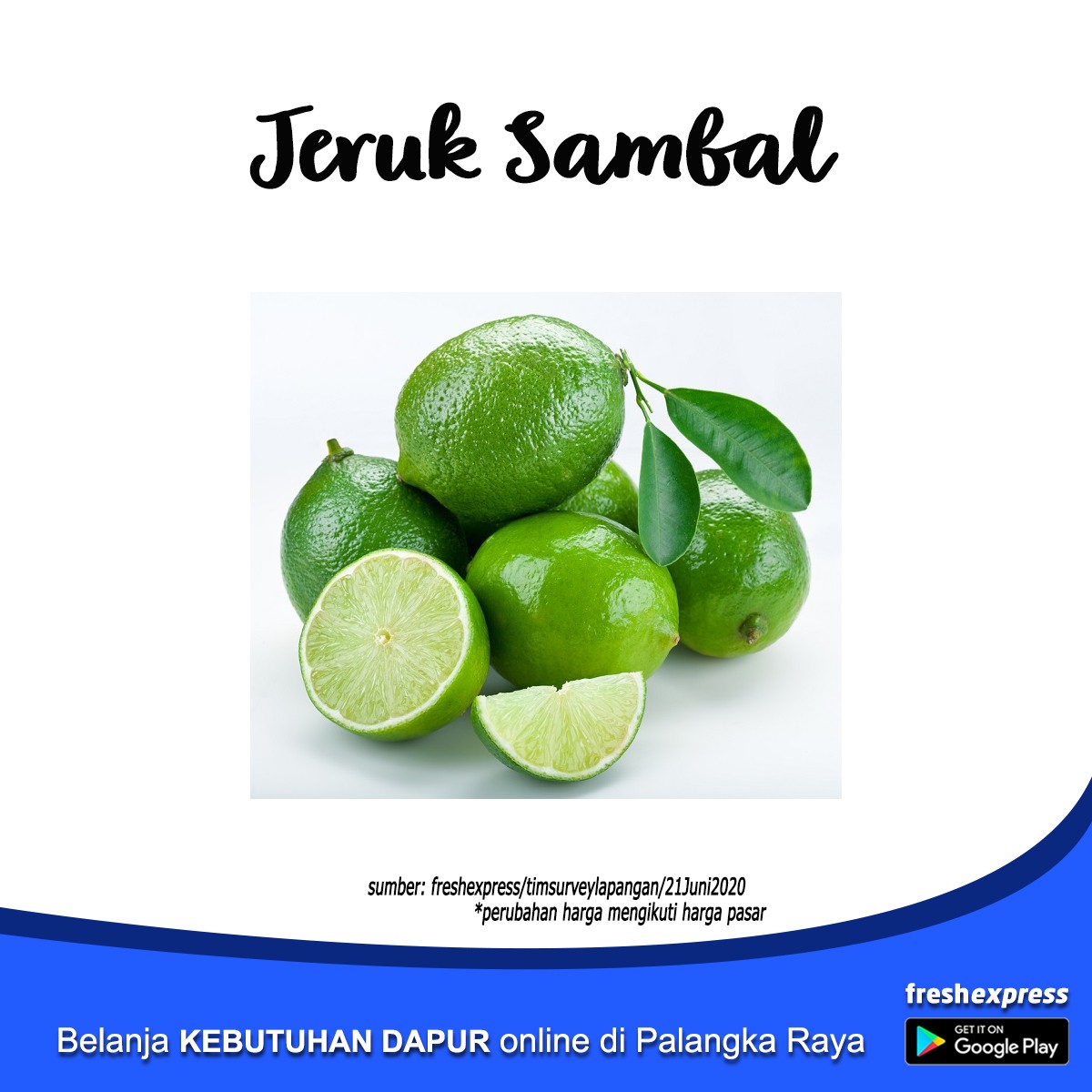 Jeruk Sambal Per 1 Ikat