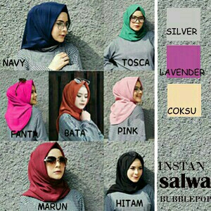 Jilbab Instan Salwa
