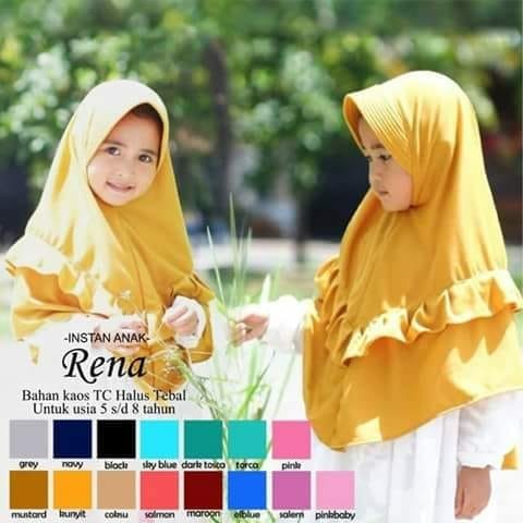Jilbab Instan anak RENA