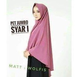 Jilbab Khimer Pinguin Semi Jumbo