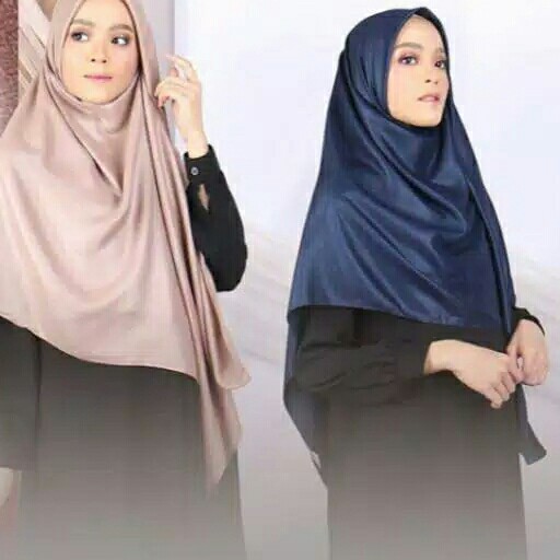 Jilbab Segi Empat Red Velvet