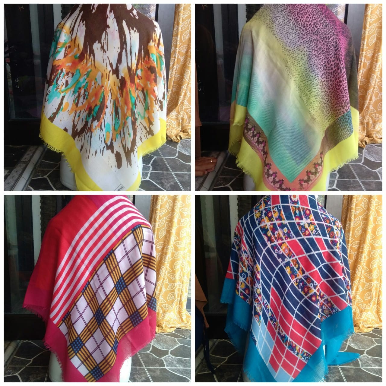 Jilbab Segiempat Murmer