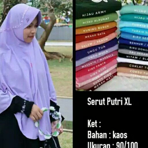 Jilbab Serut