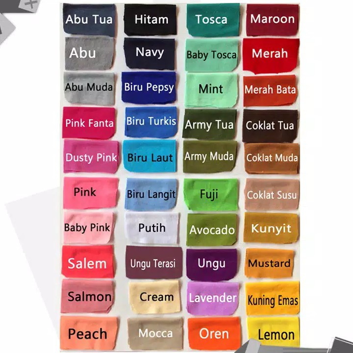 Jilbab instan Pet Antem Size L Bahan Kaos Bergo 2