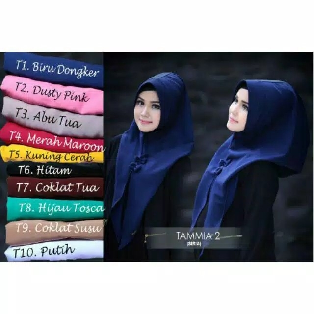 Jilbabhijab Hoodie instan TAMMIA instan TAMMIA syiria  khimar TAMMI