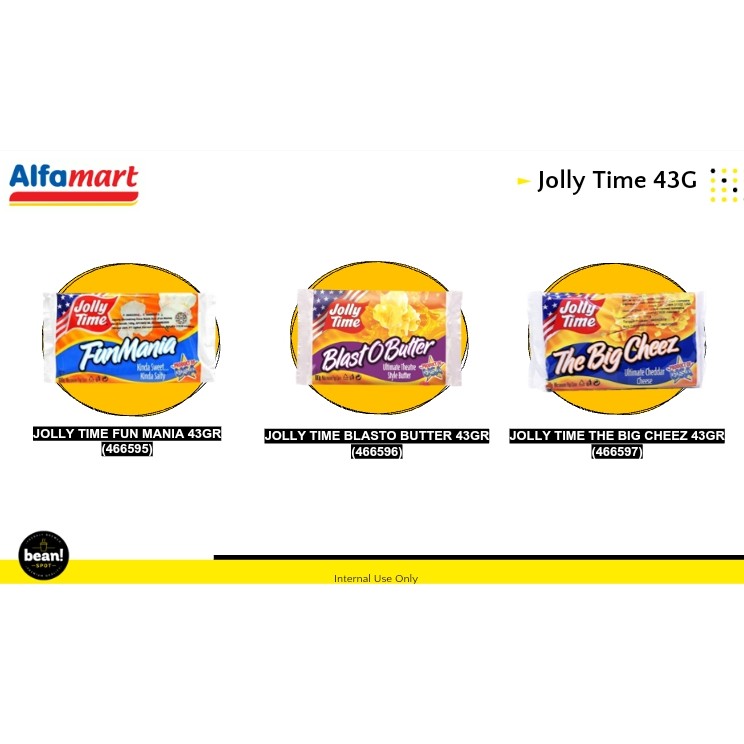 Jolly Time 43g 2