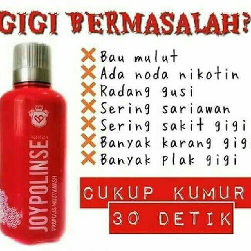 Joypolinse Obat Kumur Herbal