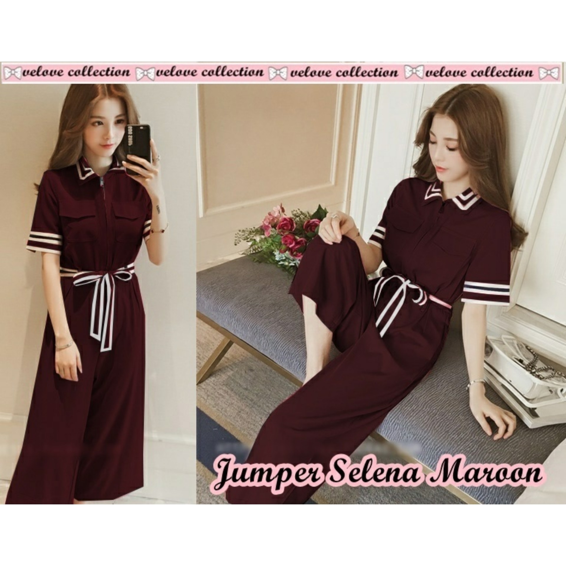 Jumper Selena Maroon