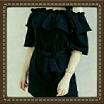 Jumpsuit Aurel Hitam