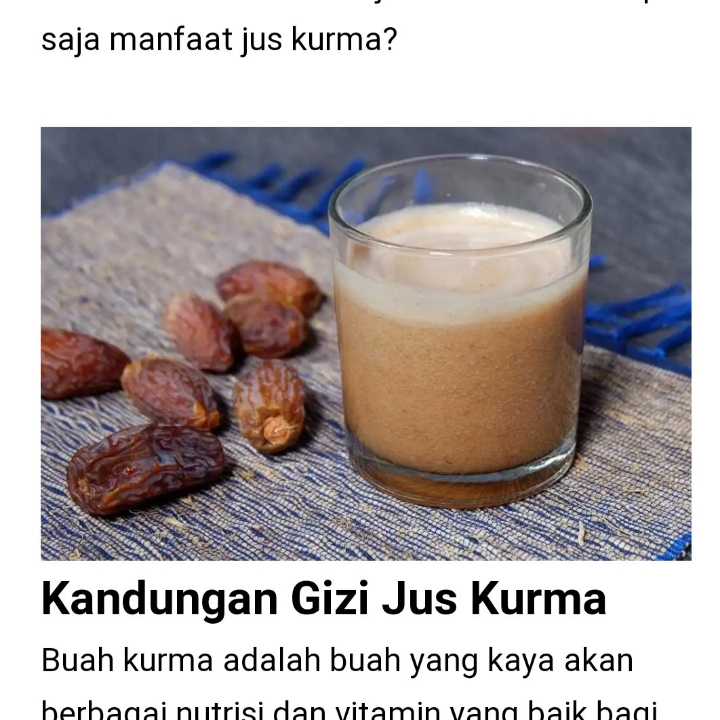 Jus Kurma
