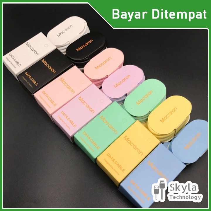 KABEL DATA MACARON TYPE 2A PANJANG 1M - KIT