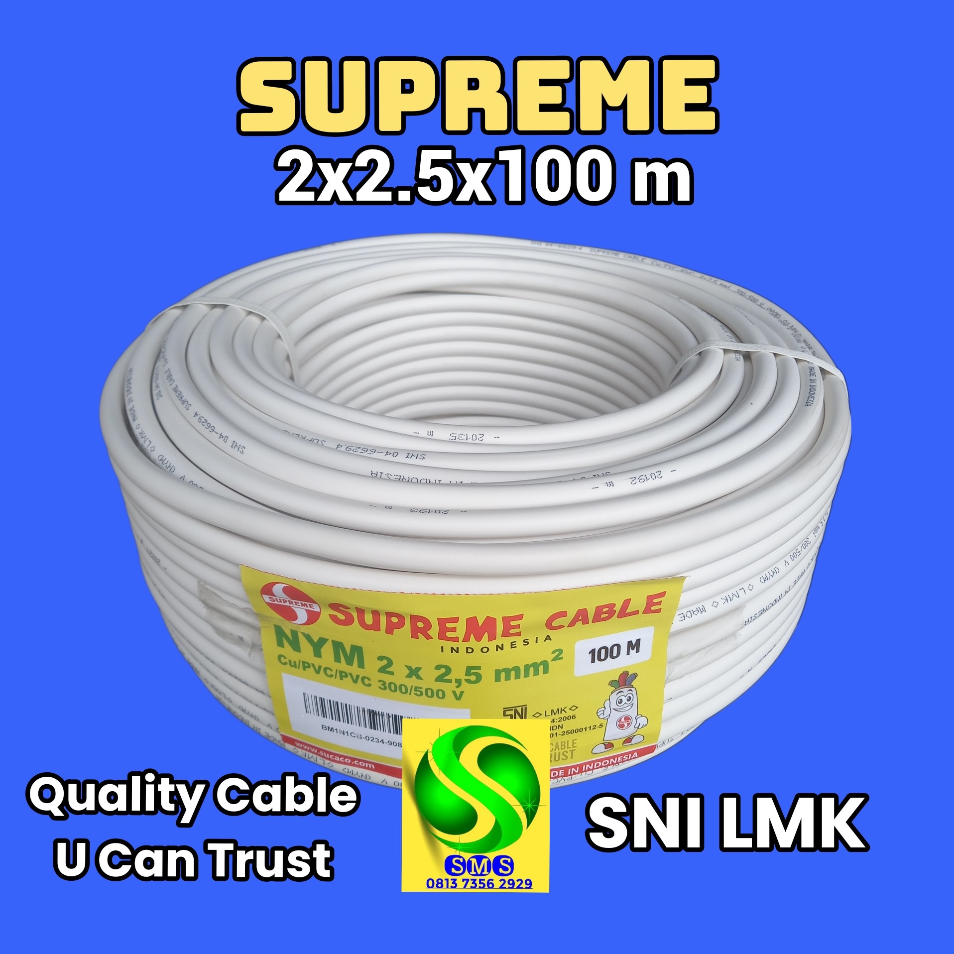 KABEL NYM 2x25x100 M SUPREME