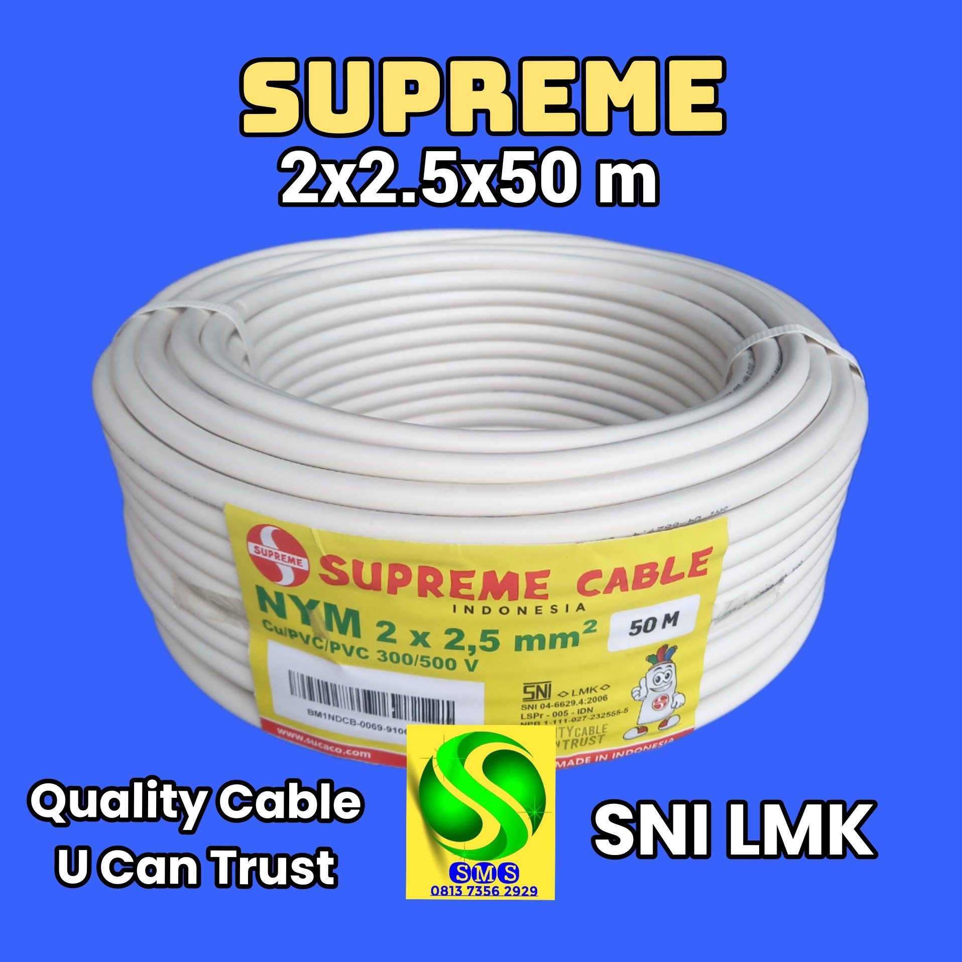 KABEL NYM 2x25x50 M SUPREME