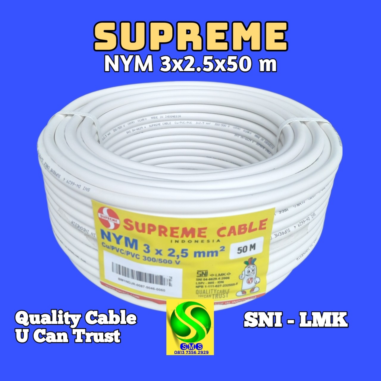 KABEL NYM 3x25x50 M SUPREME