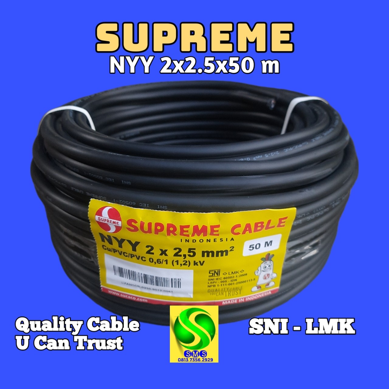 KABEL NYY 2x25x50 M SUPREME