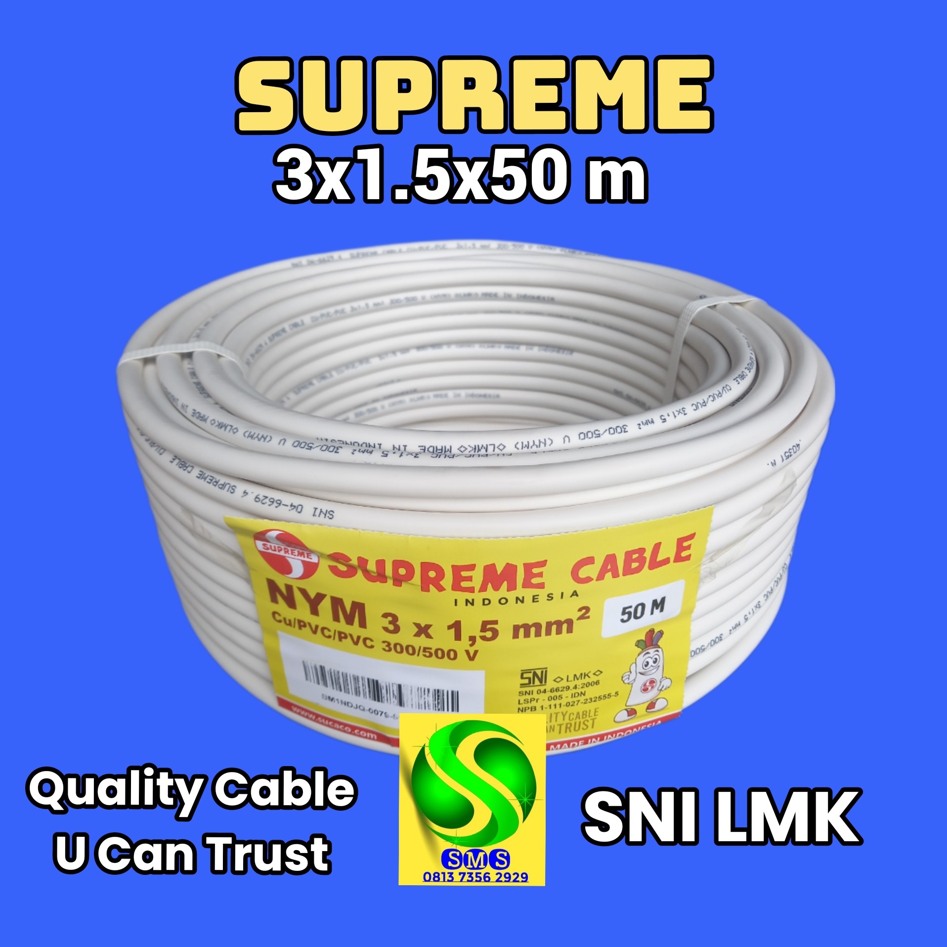 KABEL NYY 3x15x50 M SUPREME