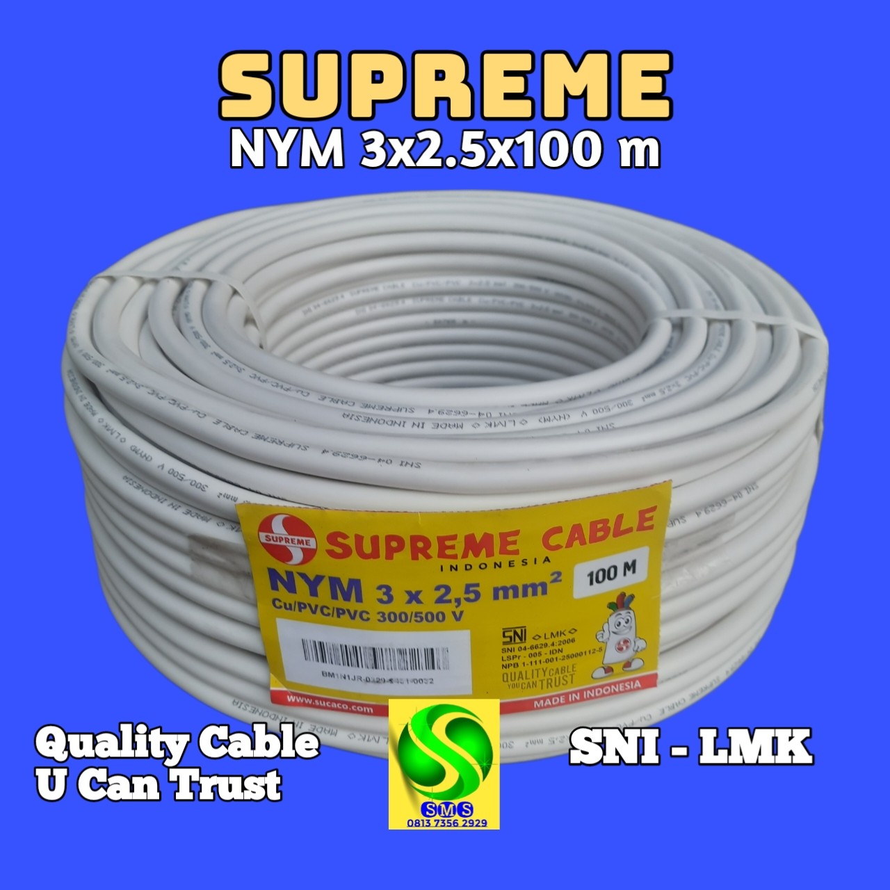 KABEL NYY 3x25x100 M SUPREME