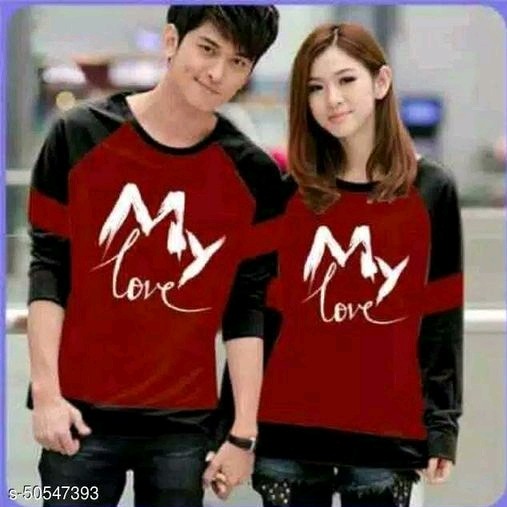 KAOS COUPLE SWEATER MY LOVE