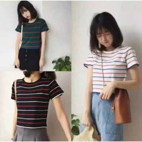 KAOS GEILI CROP TEE LD 80