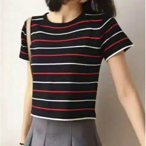 KAOS GEILI CROP TEE LD 80 4
