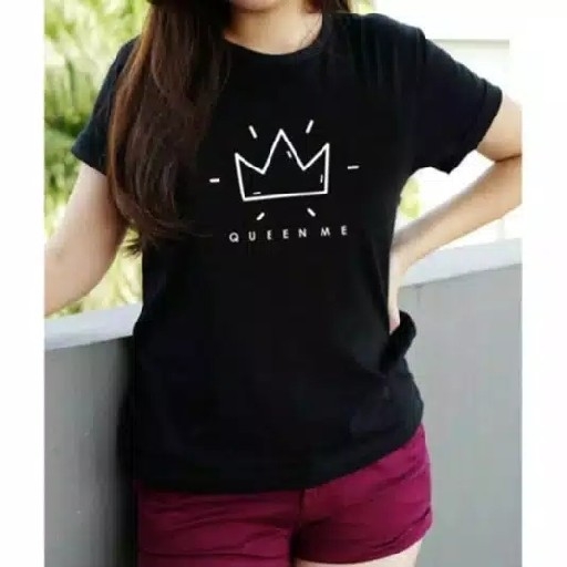 KAOS QUEENME HITAM 