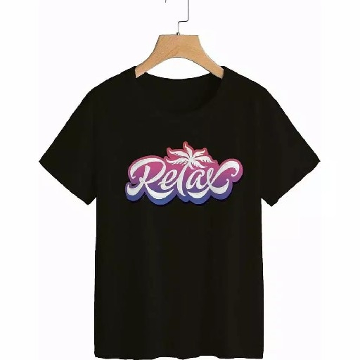 KAOS RELAX HITAM