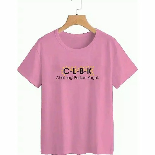 KAOS WANITA CLBK PINk