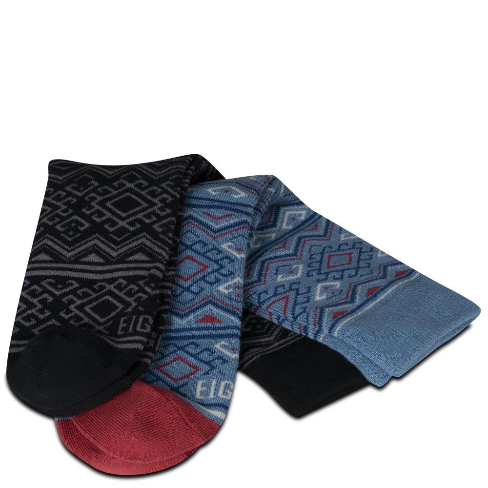 KARERA ETHNIC MID CUT SOCKS