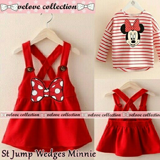 KD ST JUMP MINNIE WEDGES STRIP