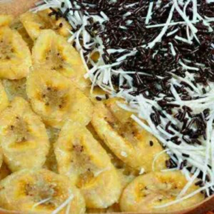 KEJU PISANG COKLAT