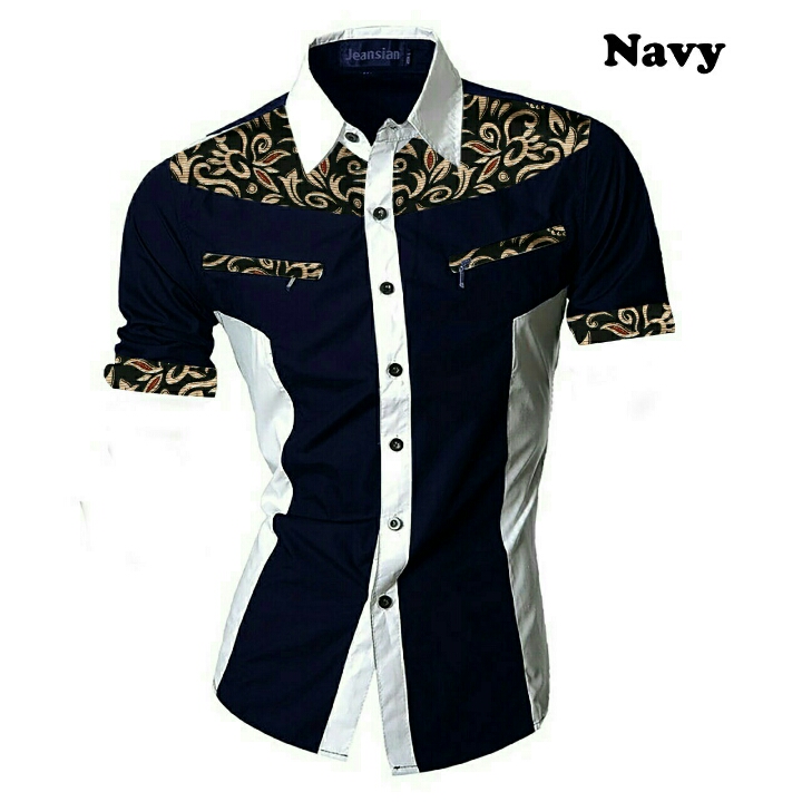 KEMEJA VANO NAVY