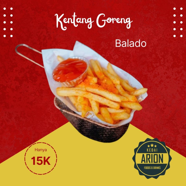 KENTANG GORENG BALADO