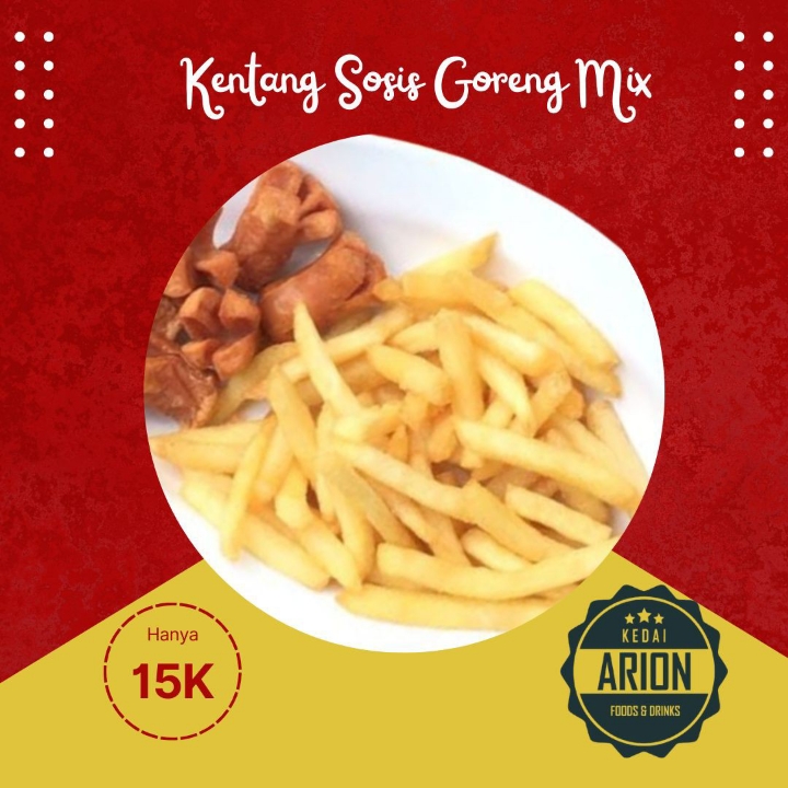 KENTANG SOSIS GORENG MIX