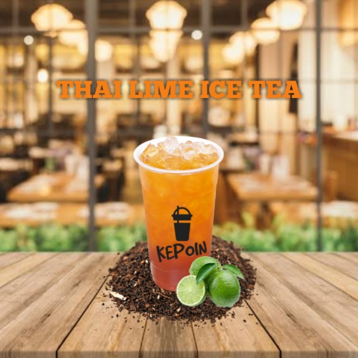KEPOIN THAI LIME ICE TEA dan GREEN LIME ICE TEA