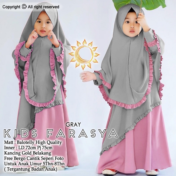 KID FARASYA 2IN1 ABU