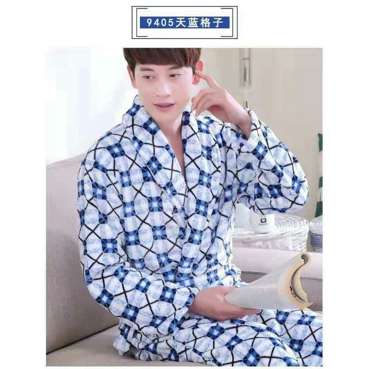 KIMONO SUEDE DICE BOY BLUE