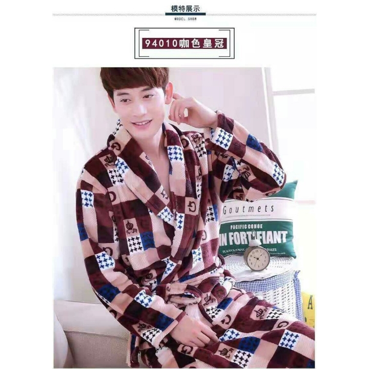 KIMONO SUEDE SQUARE BROWN