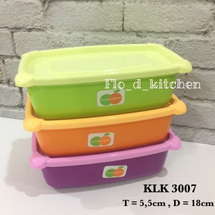 KLK 3007 Tempat Makan Kotak Lonjong