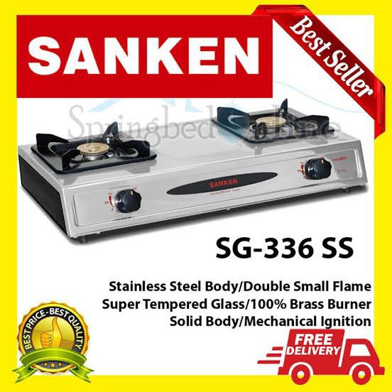 KOMPOR GAS SANKEN SG-336 STAINLIES