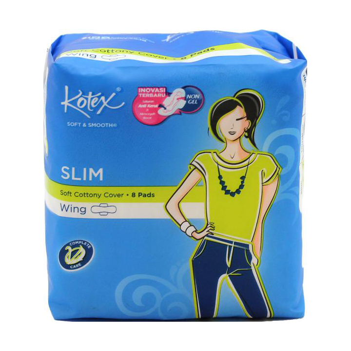 KOTEX SLIM WING 8 PADS 