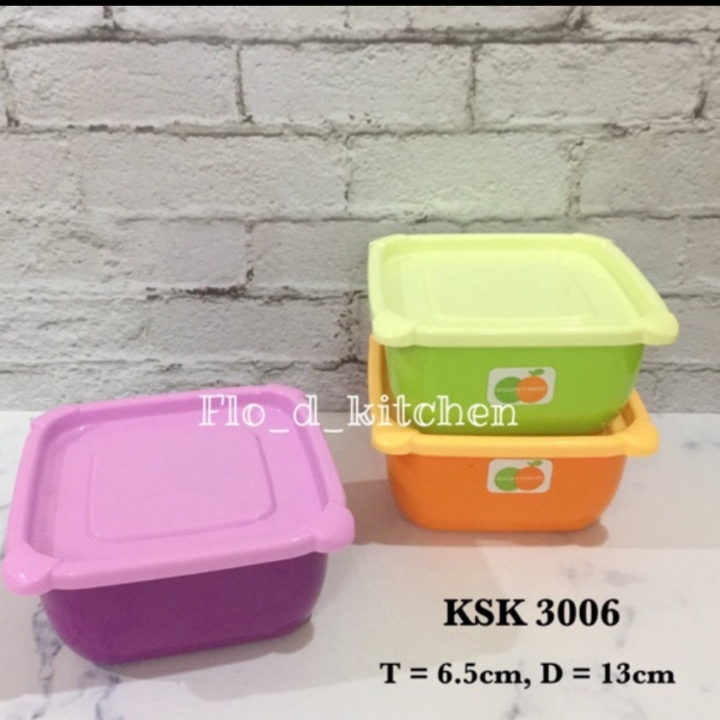 KSK 3006 Tempat Makan Kotak Lonjong Kecil