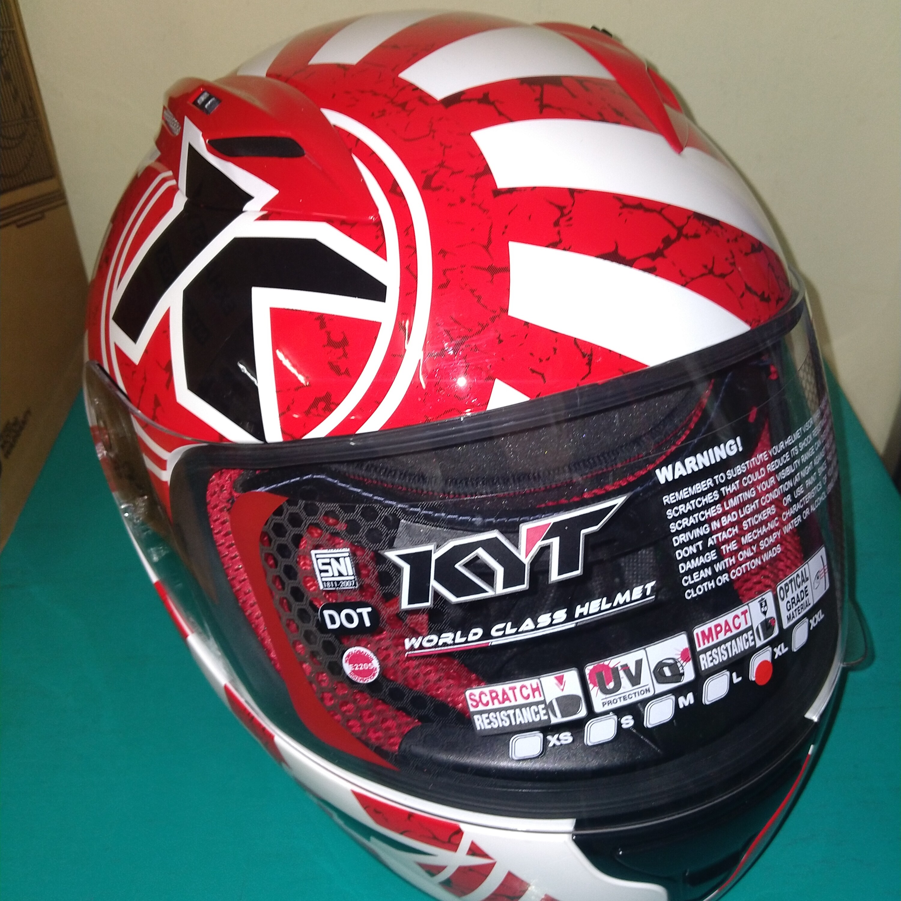 KYT RC SEVEN FULL FACE