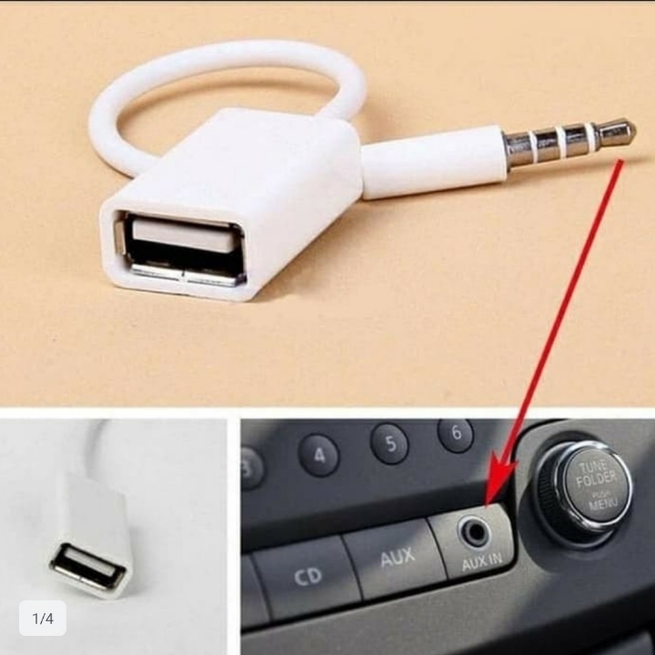 Kabel AUX IN USB